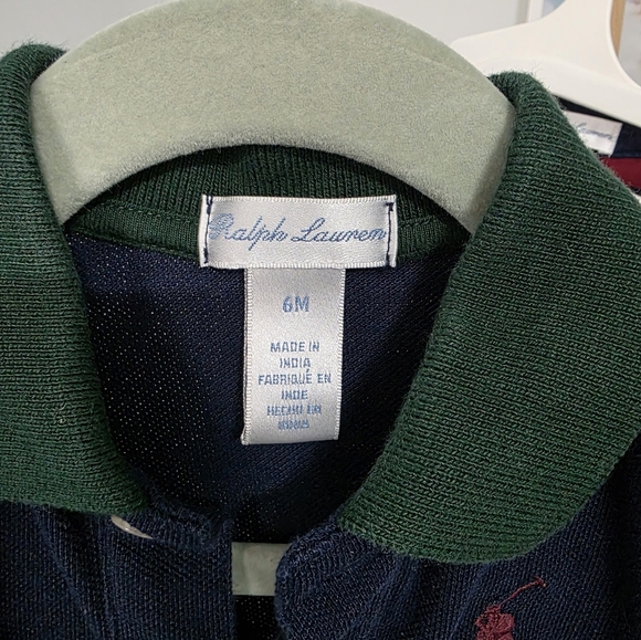 Navy Blue Polo Kids Shirt - Picture 2 of 4